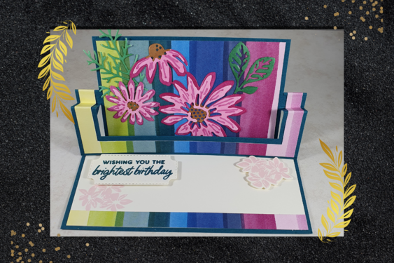 Cheerful daisies swing easel for dbws