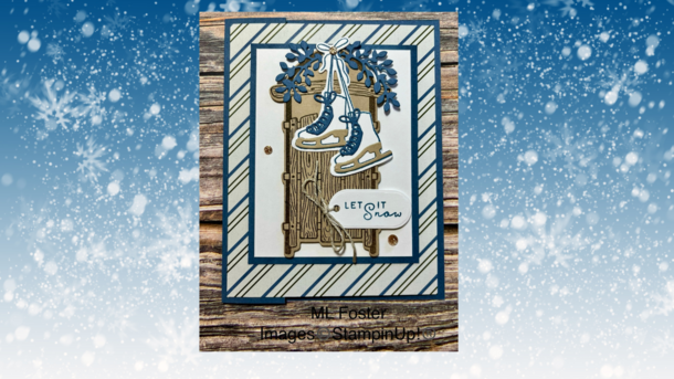 Misty moonlight card