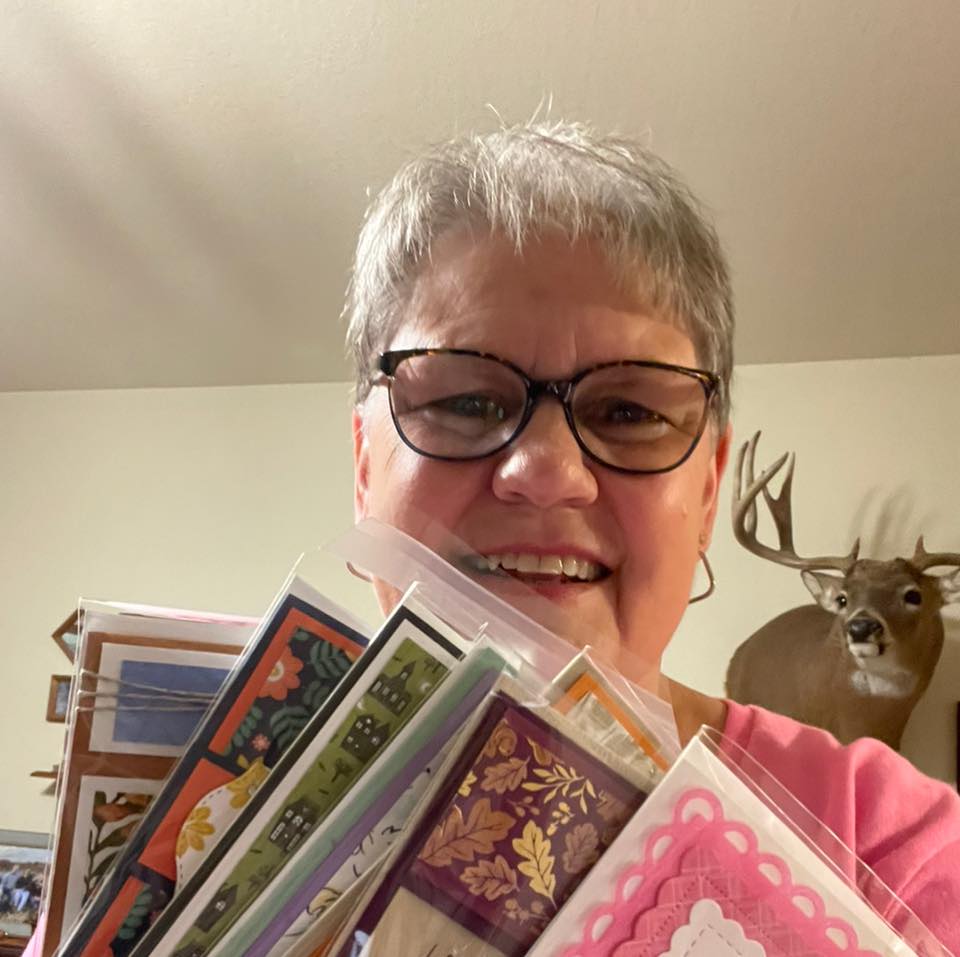Me with cards