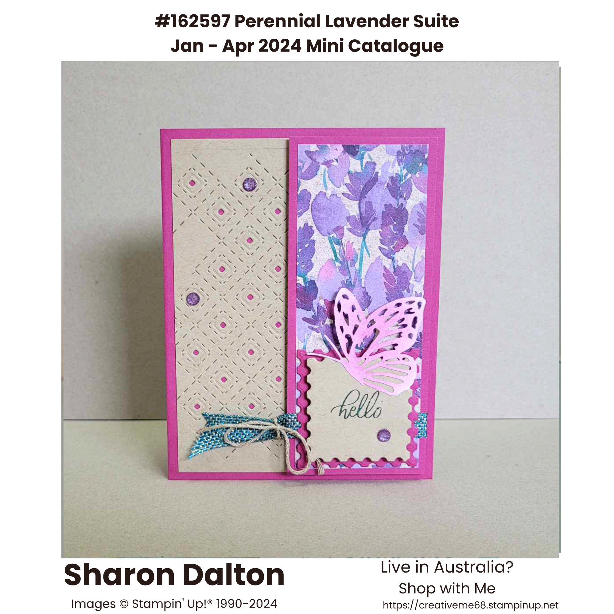 Creativeme68   studio shabaz   perennial lavender suite accordian fold card