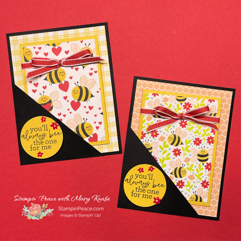 Stampin  up  bee mine suite   mary knabe  19 