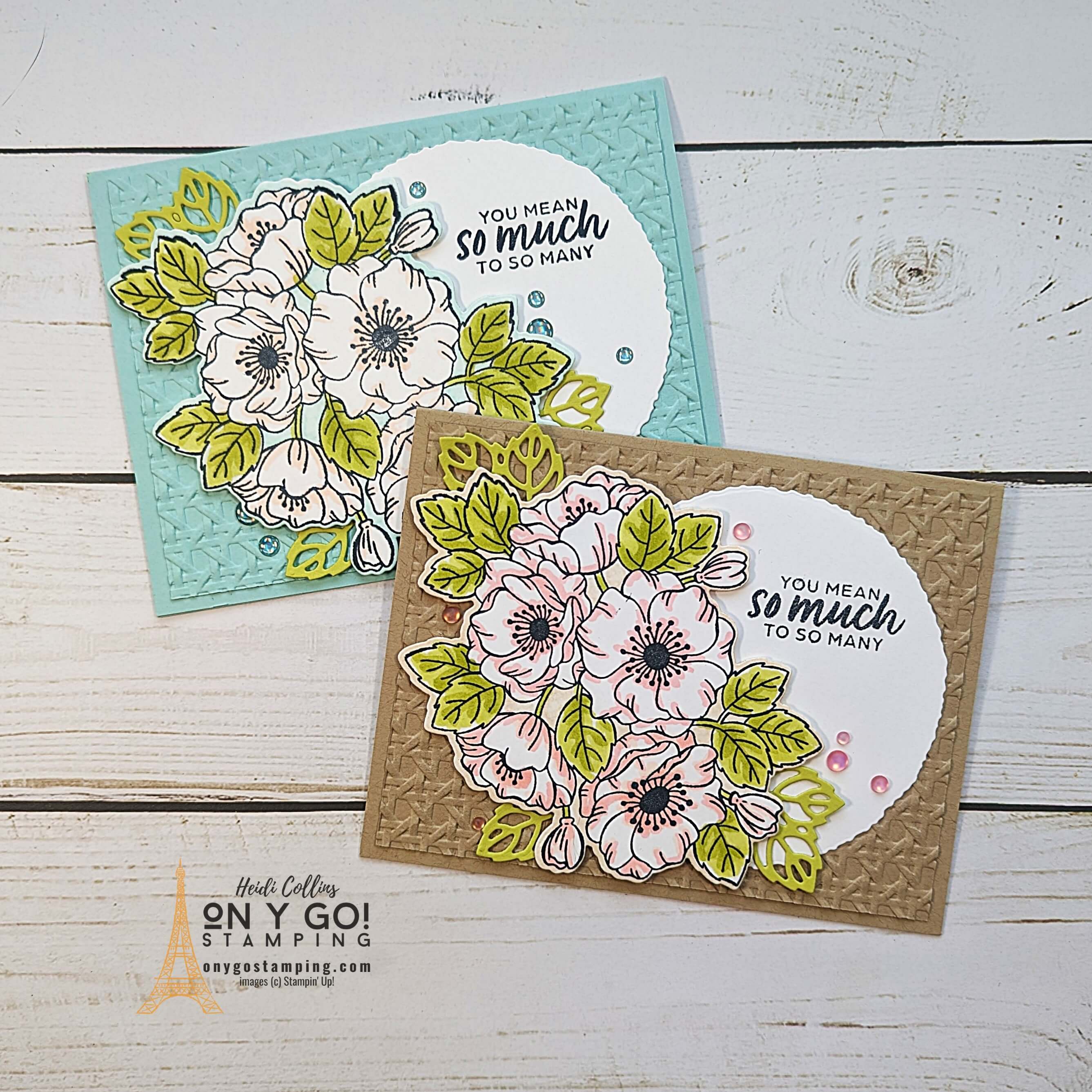 Enduring beauty stampin blends group
