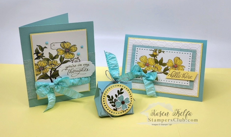 Detail dogwood trio