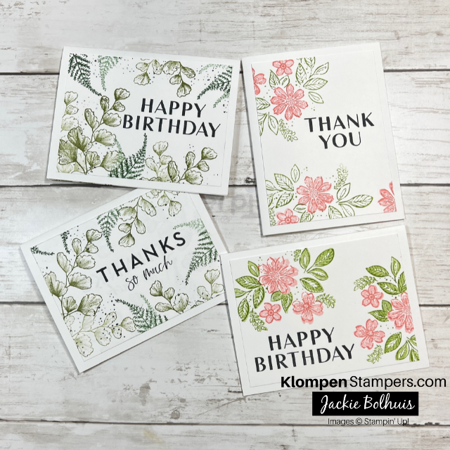 One layer sip cards