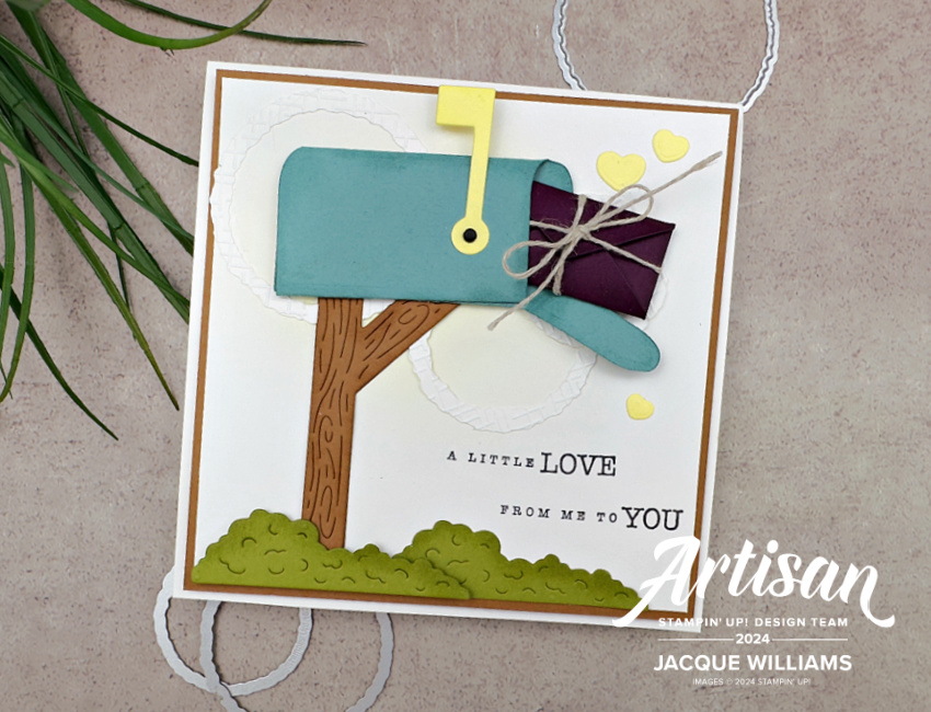 Stampin up sending love mailbox masculine valentines happy mail blog