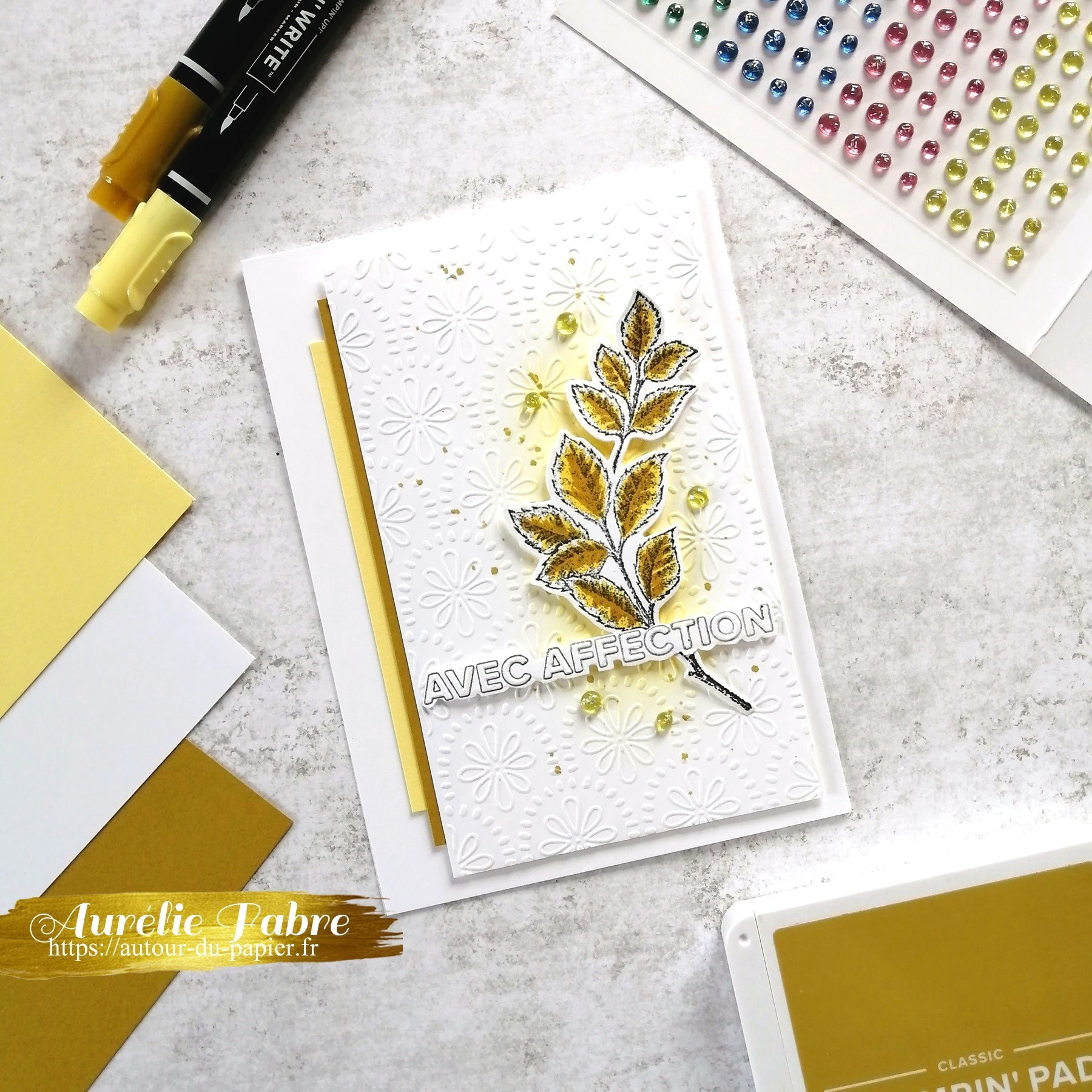 Carte 20 avec affection logo