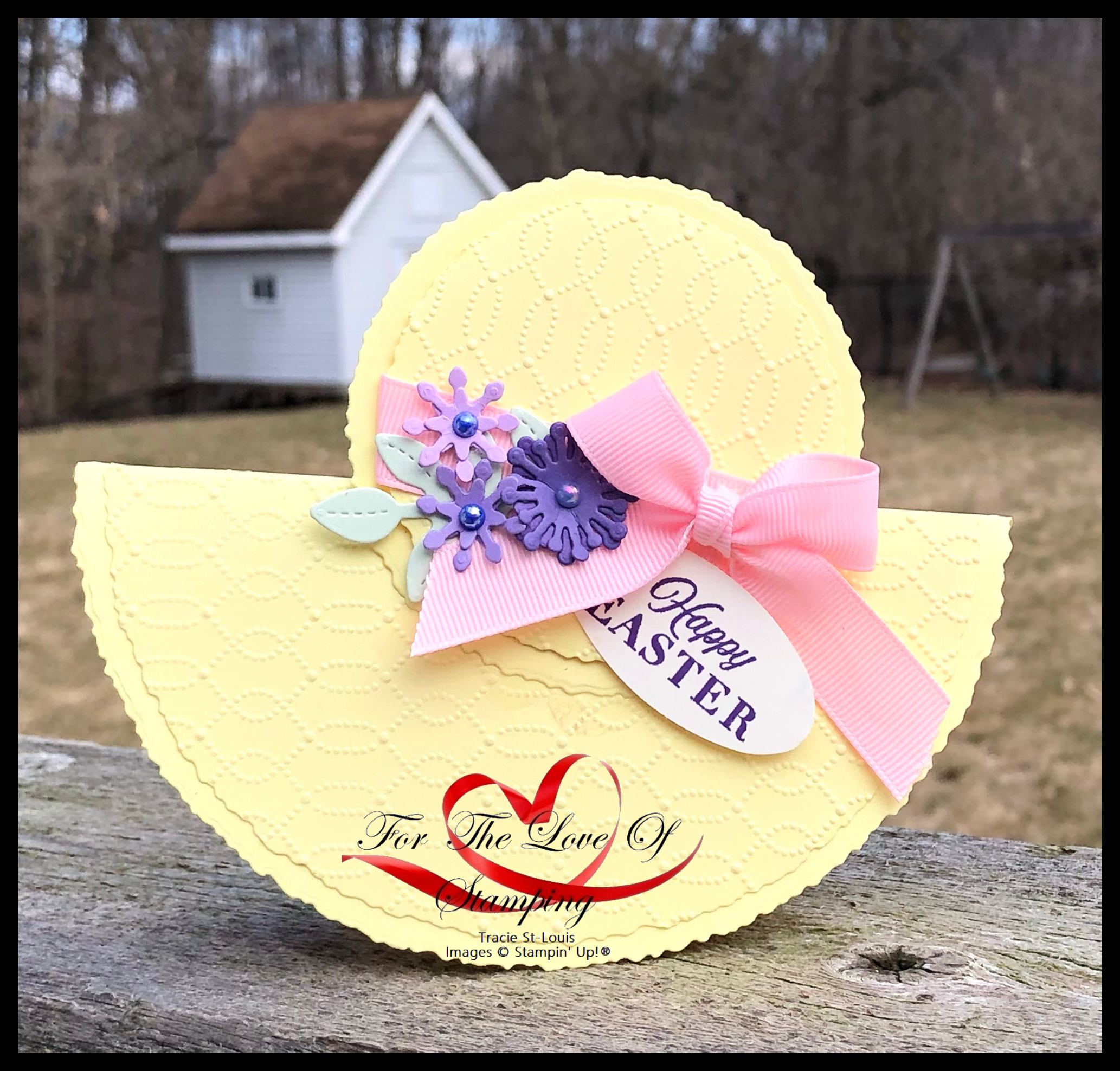 Easter bonnet rocker