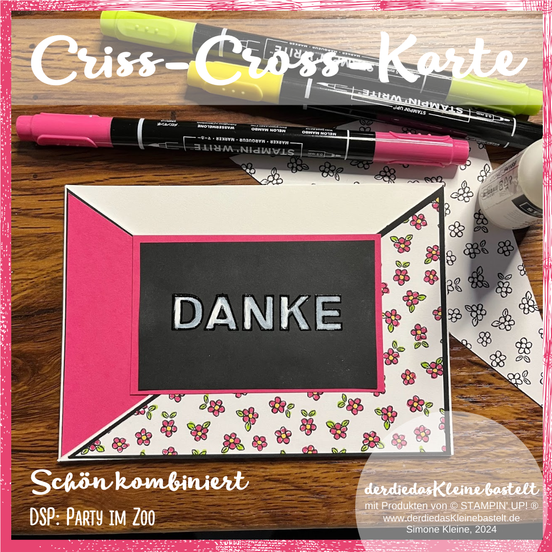Criss cross karte komplettansicht