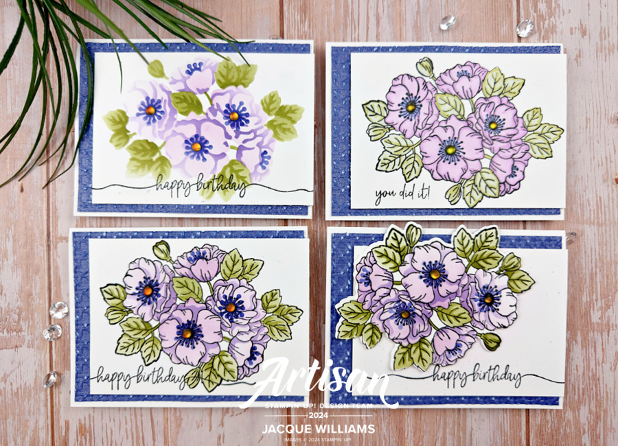 Stampin up enduring beauty 4 ways to use cane weave stencils blog