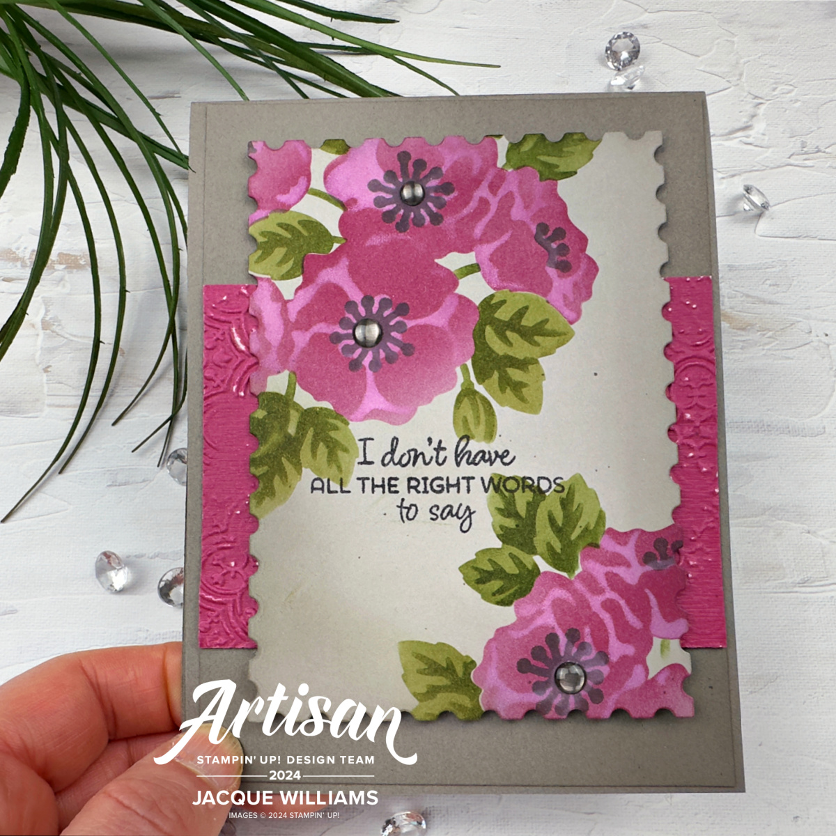 Stampin up enduring beauty masks stencils berry burst