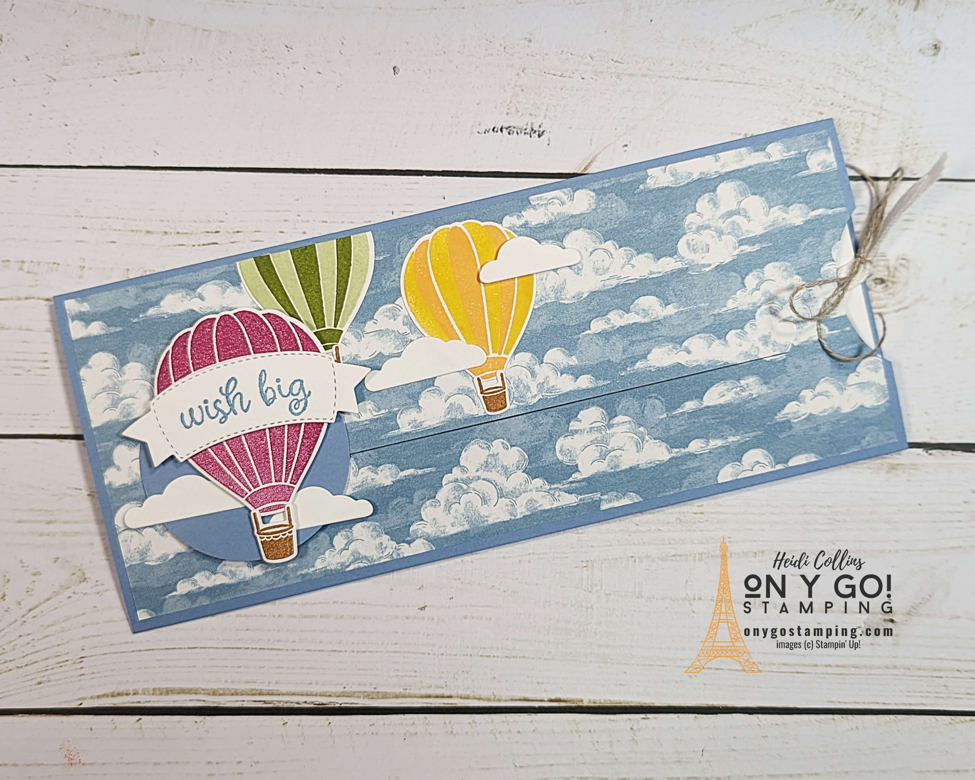 Slider hot air balloon