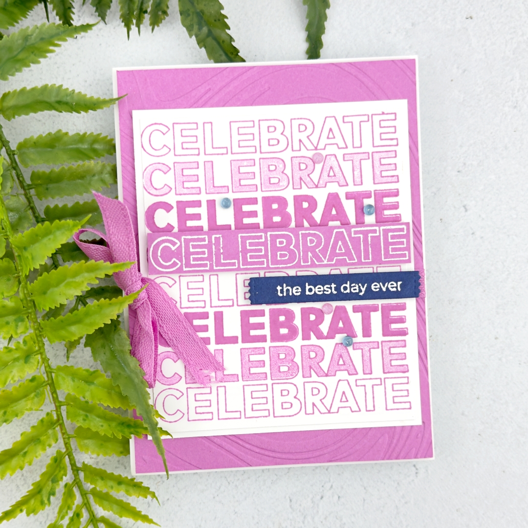 Wow lets celebrate happy little things stampin up