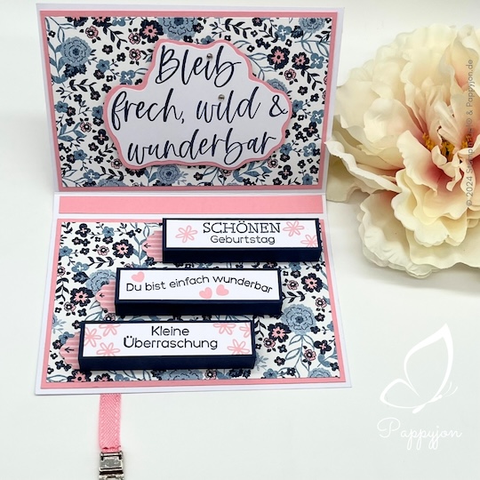 Schoki karte sweet charm
