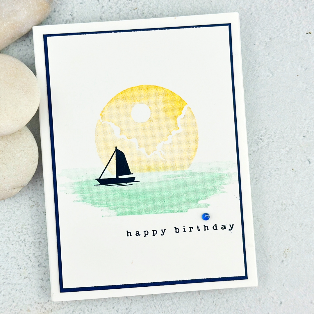 Under the moon beginner card