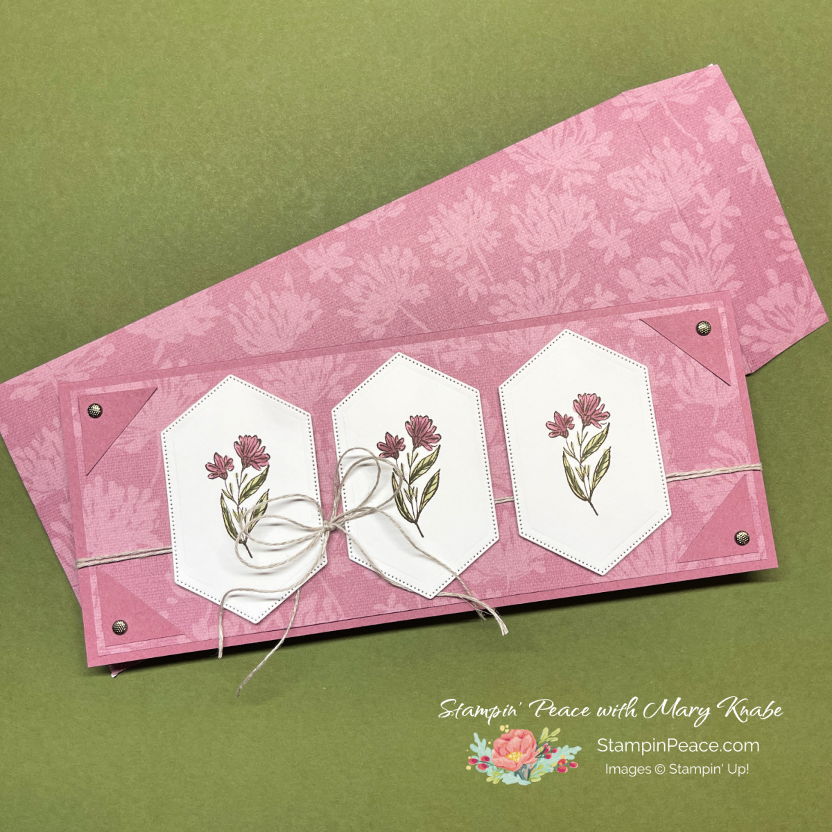 Stampin  up  wildly flowering suite    mary  knabe