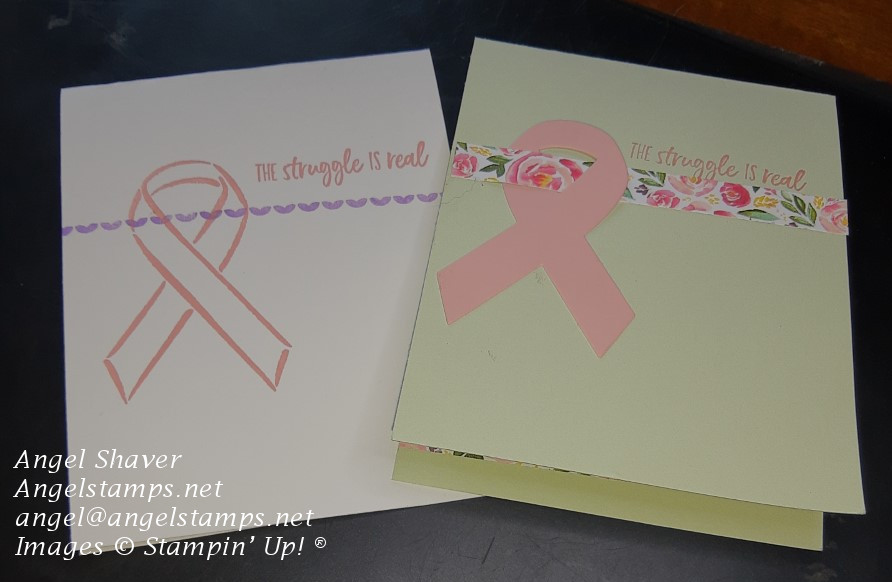 Support ribbon simple and stepped up