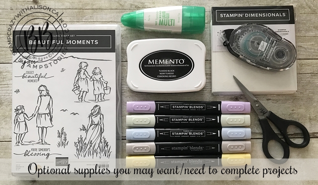May bb pdf take and make card class kit optional supplies
