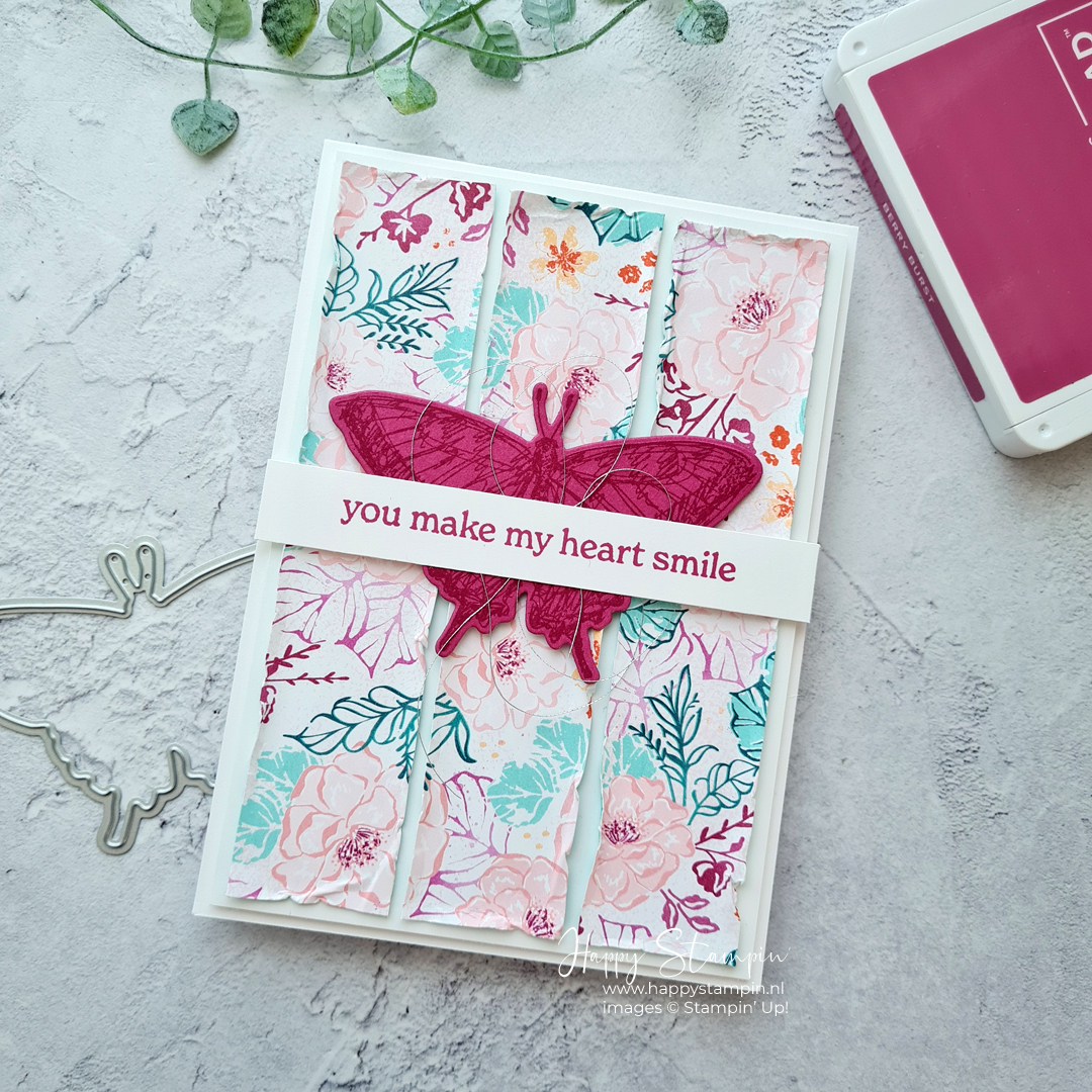 Stampin up   happy stampin   inspiratie en verkoop   sketched butterflies   social