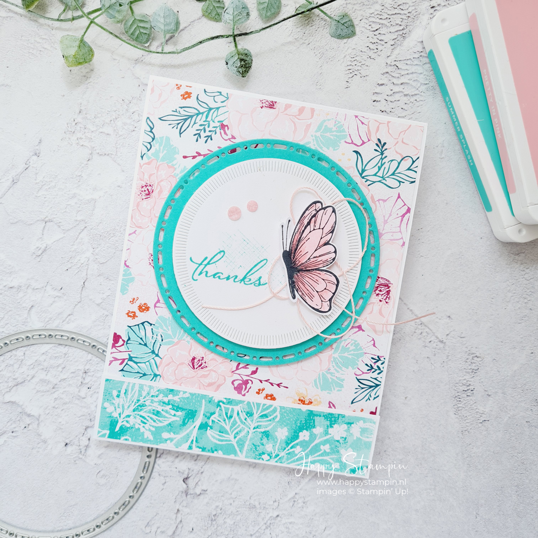 Stampin up   happy stampin   inspiratie en verkoop   sketched butterflies