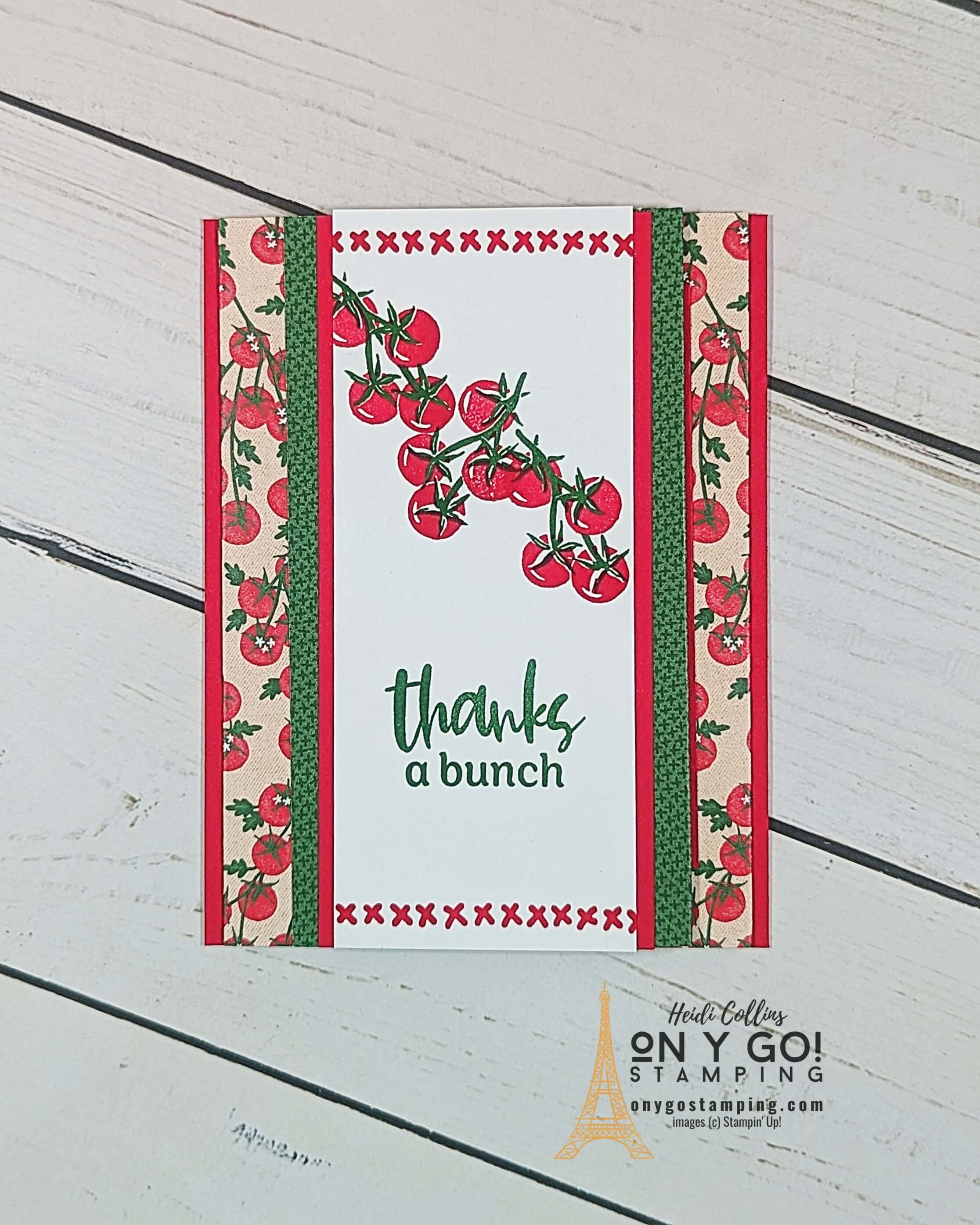 Center accordian fun fold market goodness