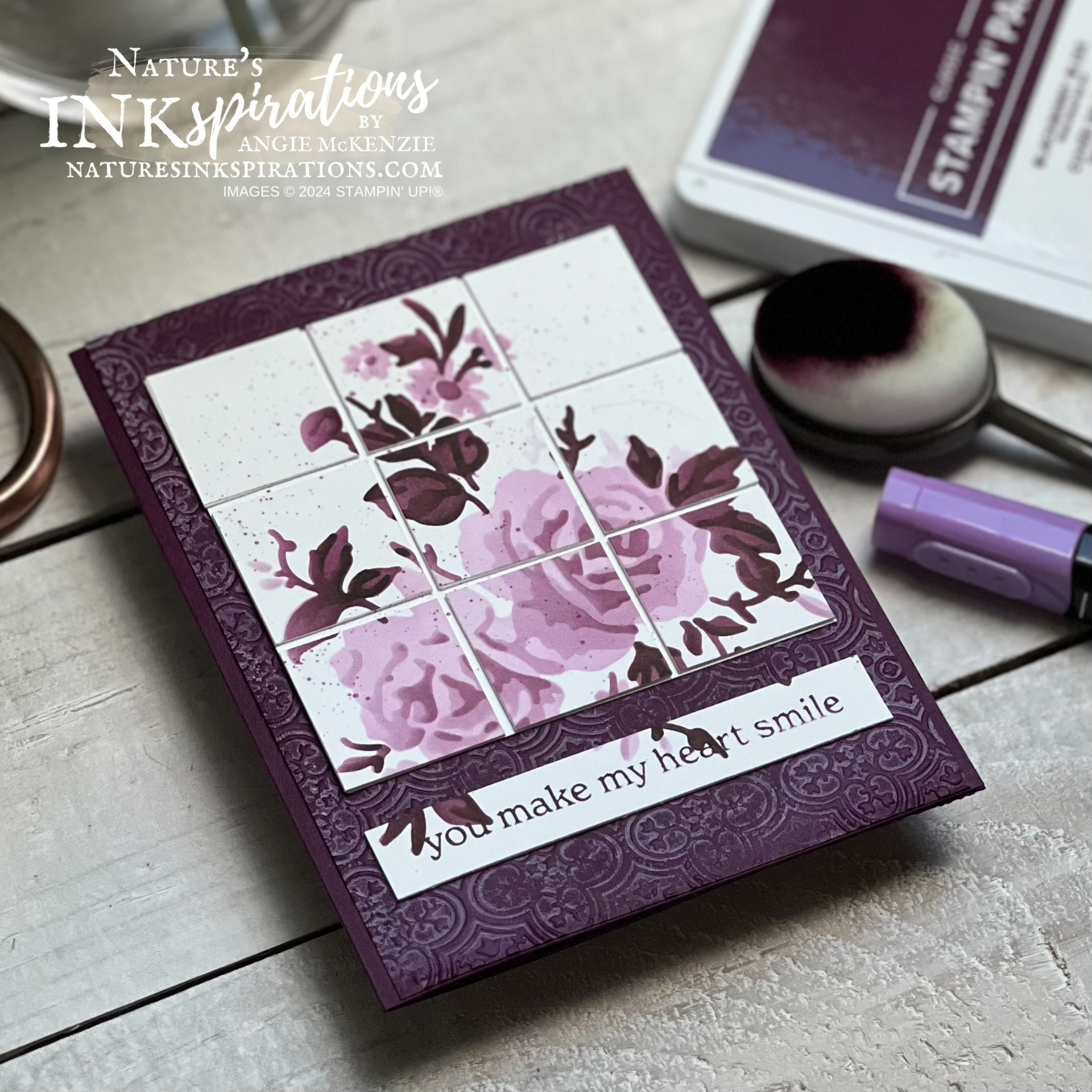 Stampin  up  layers of beauty monochrome   june 2024  9 
