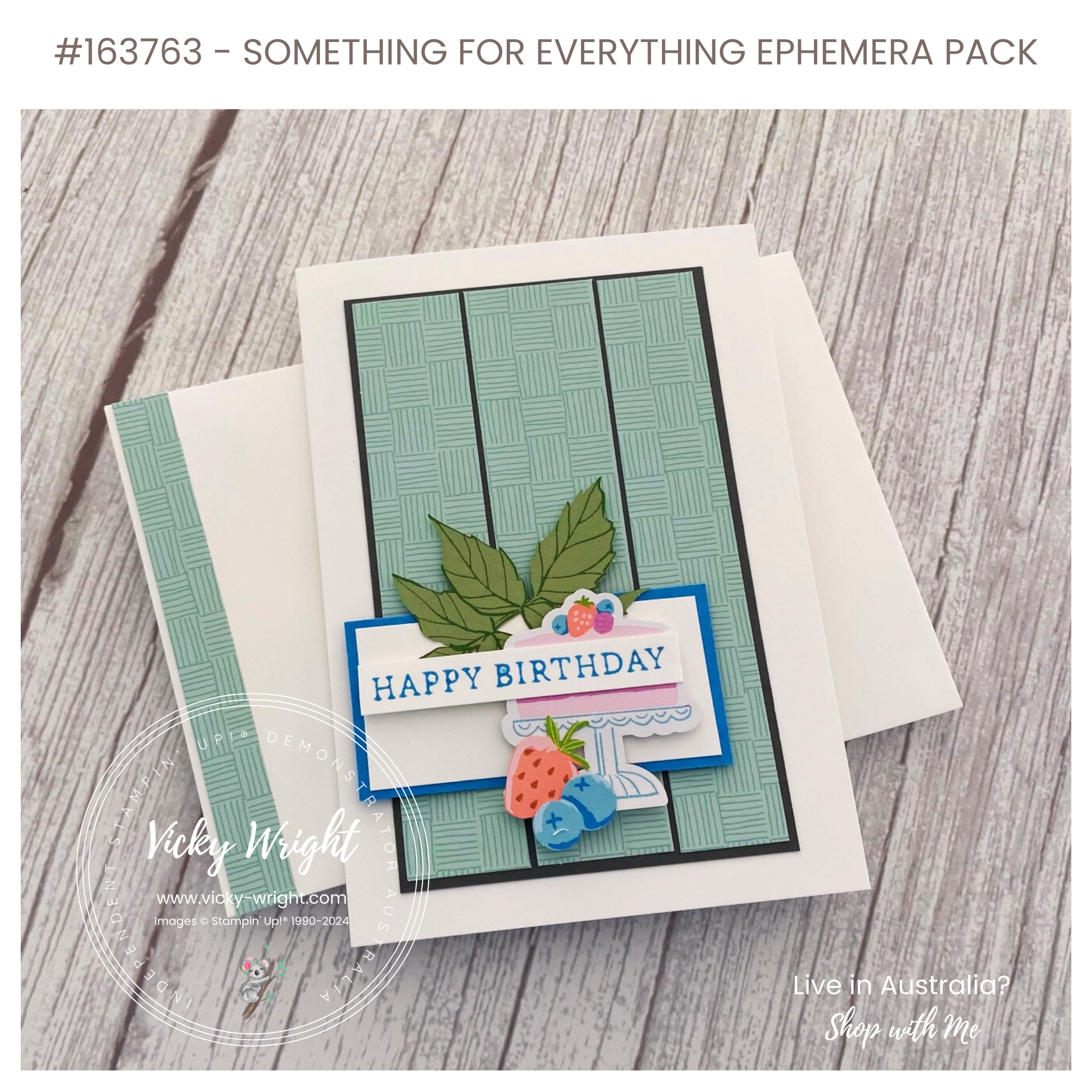 Everything ephemera pack vicky wright stampin up 1c