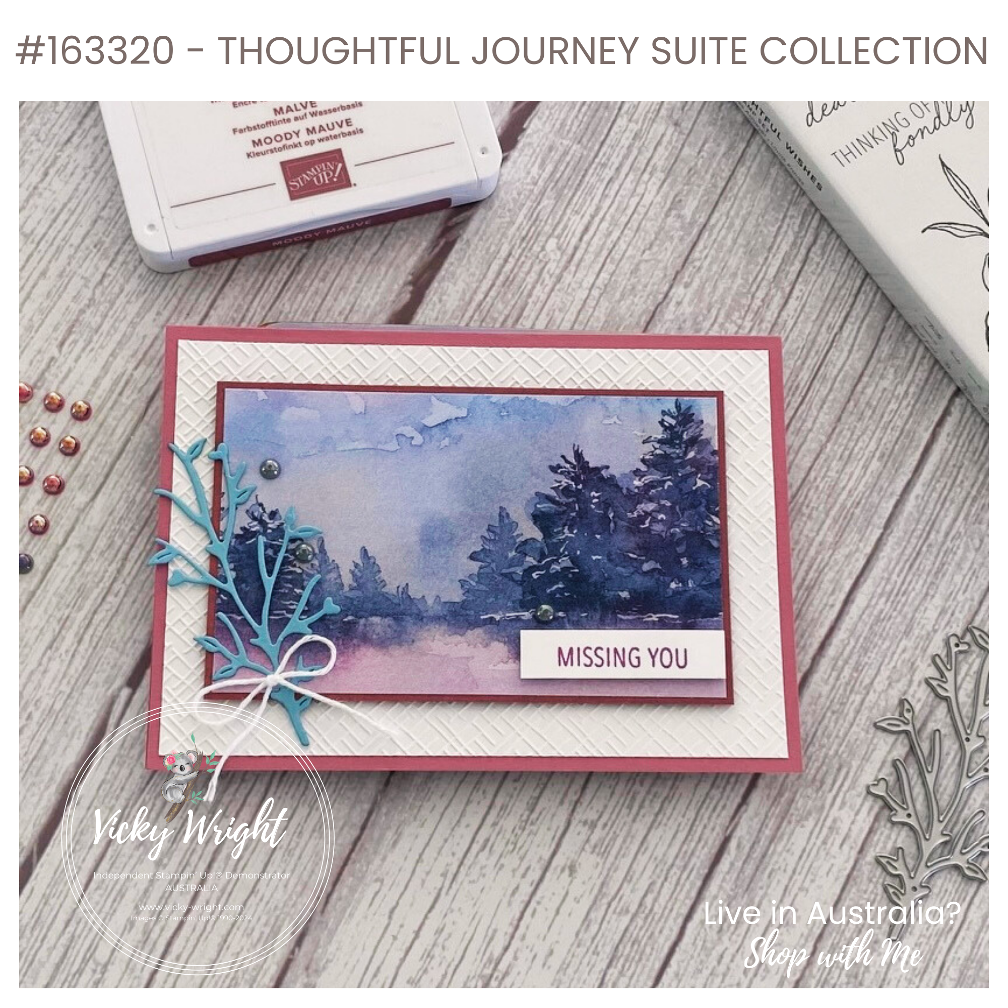 Thoughtful journey suite collection vicky wright stampin up 1