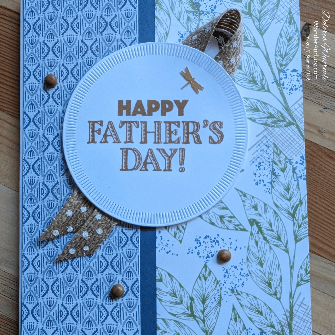 June 2024 happy fathers day spotlight on nature stamp set