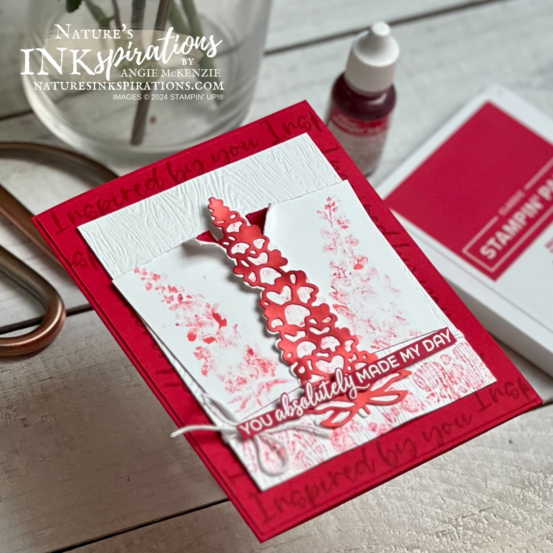 Stampin  up  inspiring snapdragons monochrome   june 2024  8 