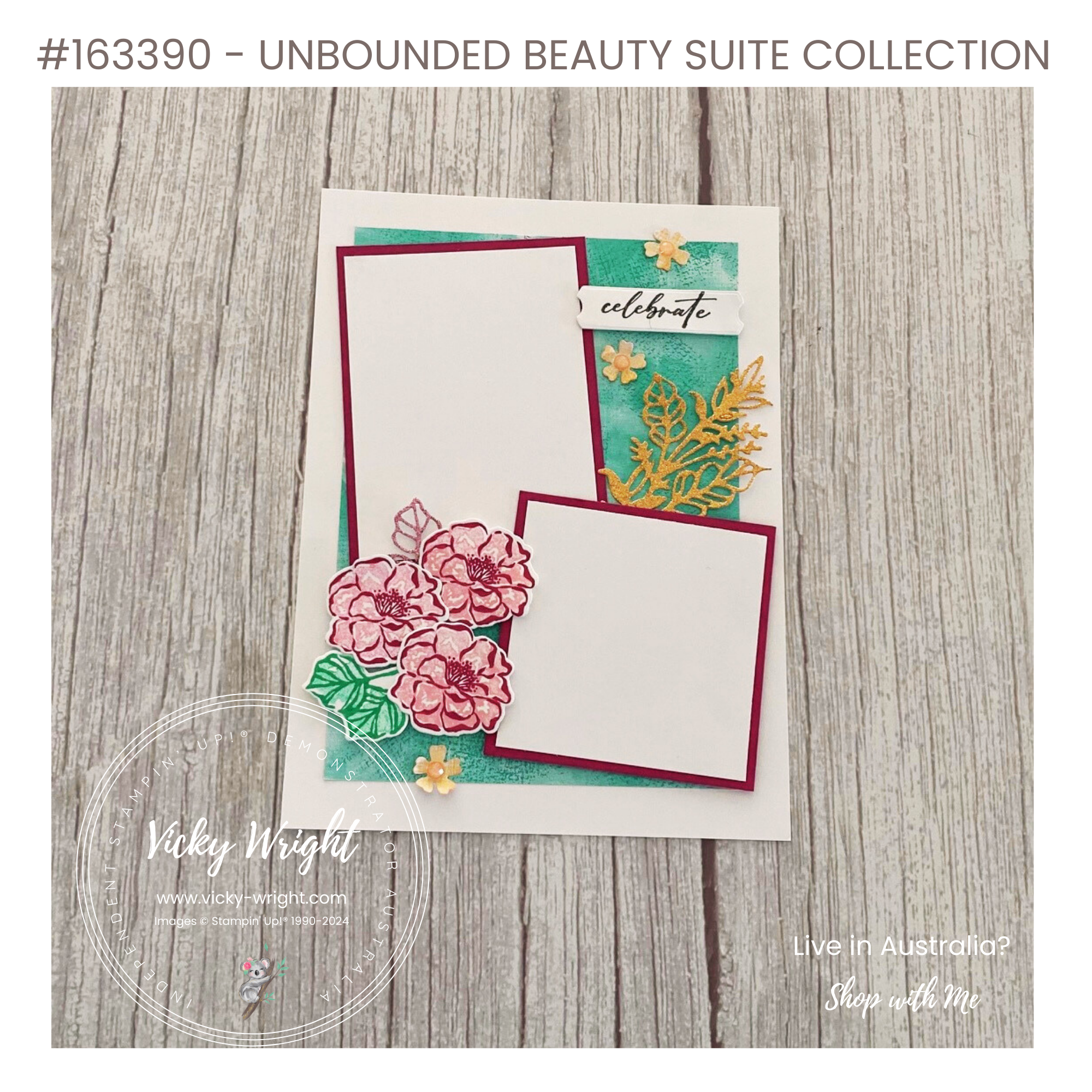 Unbounded beauty suite collection vicky wright stampin up 1