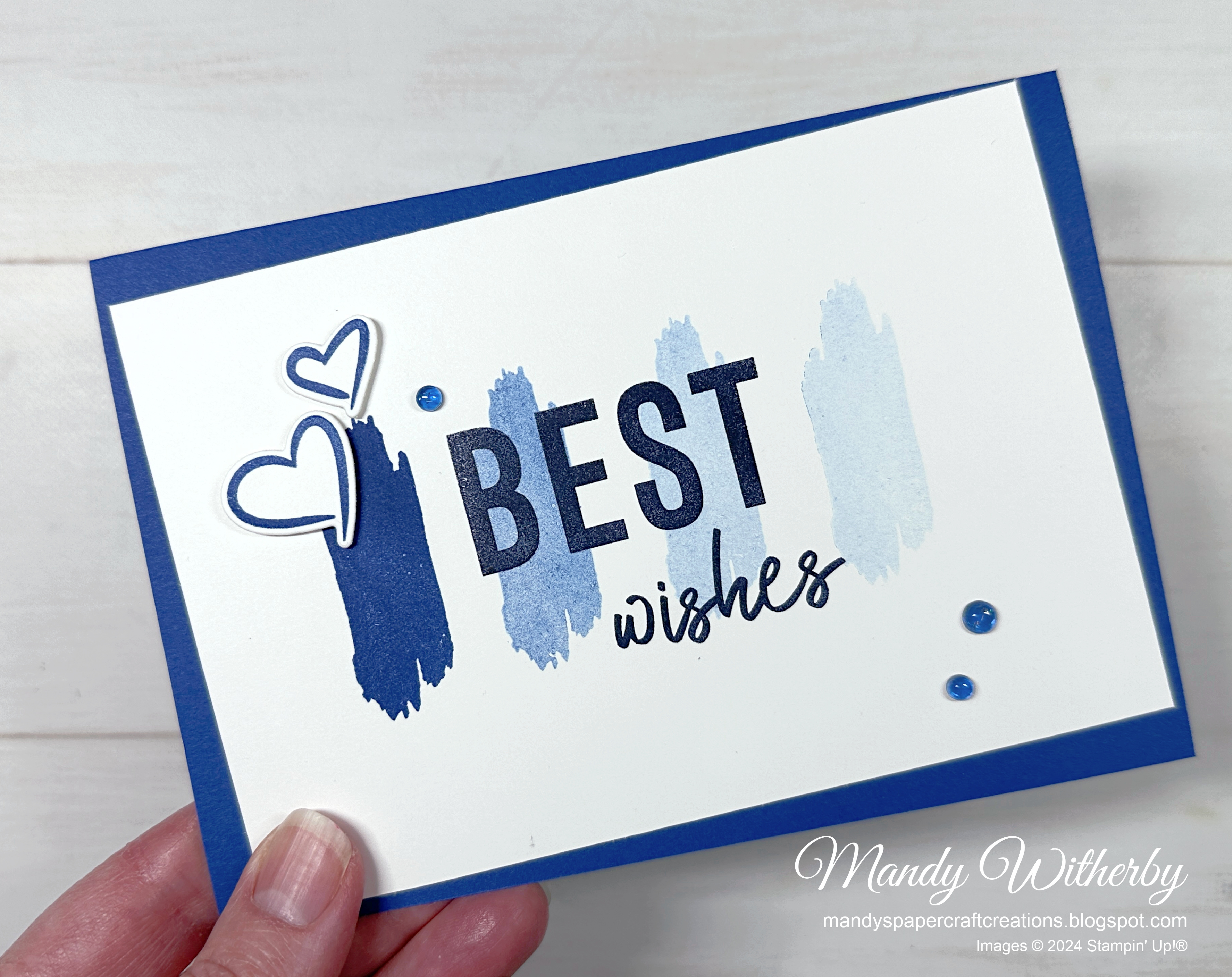 Full of life best wishes card 1
