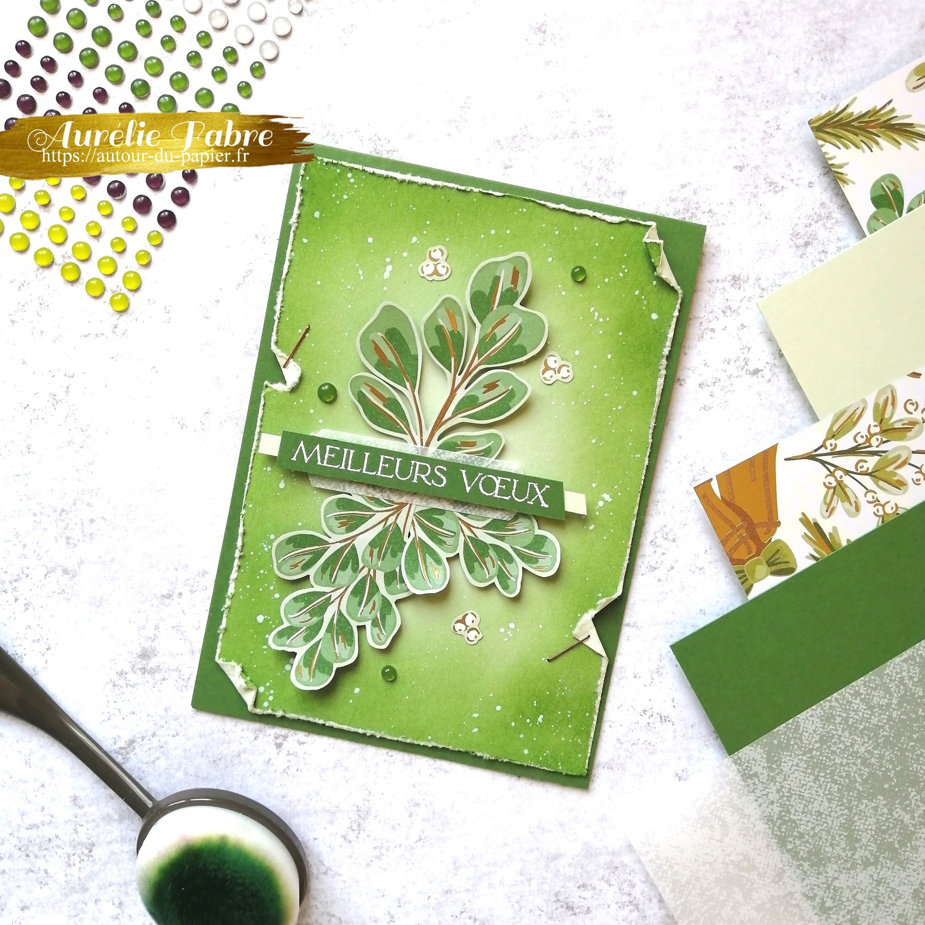 Carte 49 meilleurs voeux logo