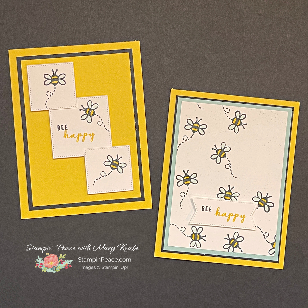 Stampin  up  choose happy stamp set   mary knabe