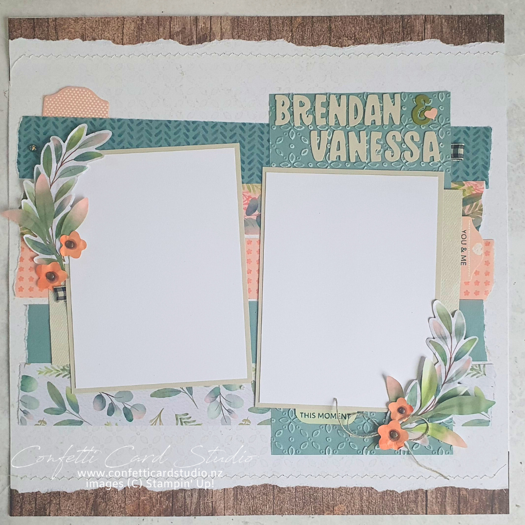 Frames   flowers scrapbooking layout square