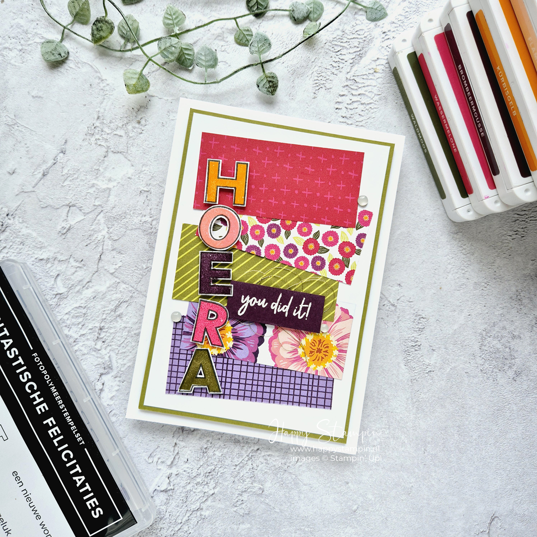 Stampin up   happy stampin   inspiratie en verkoop   fantastische felicitaties