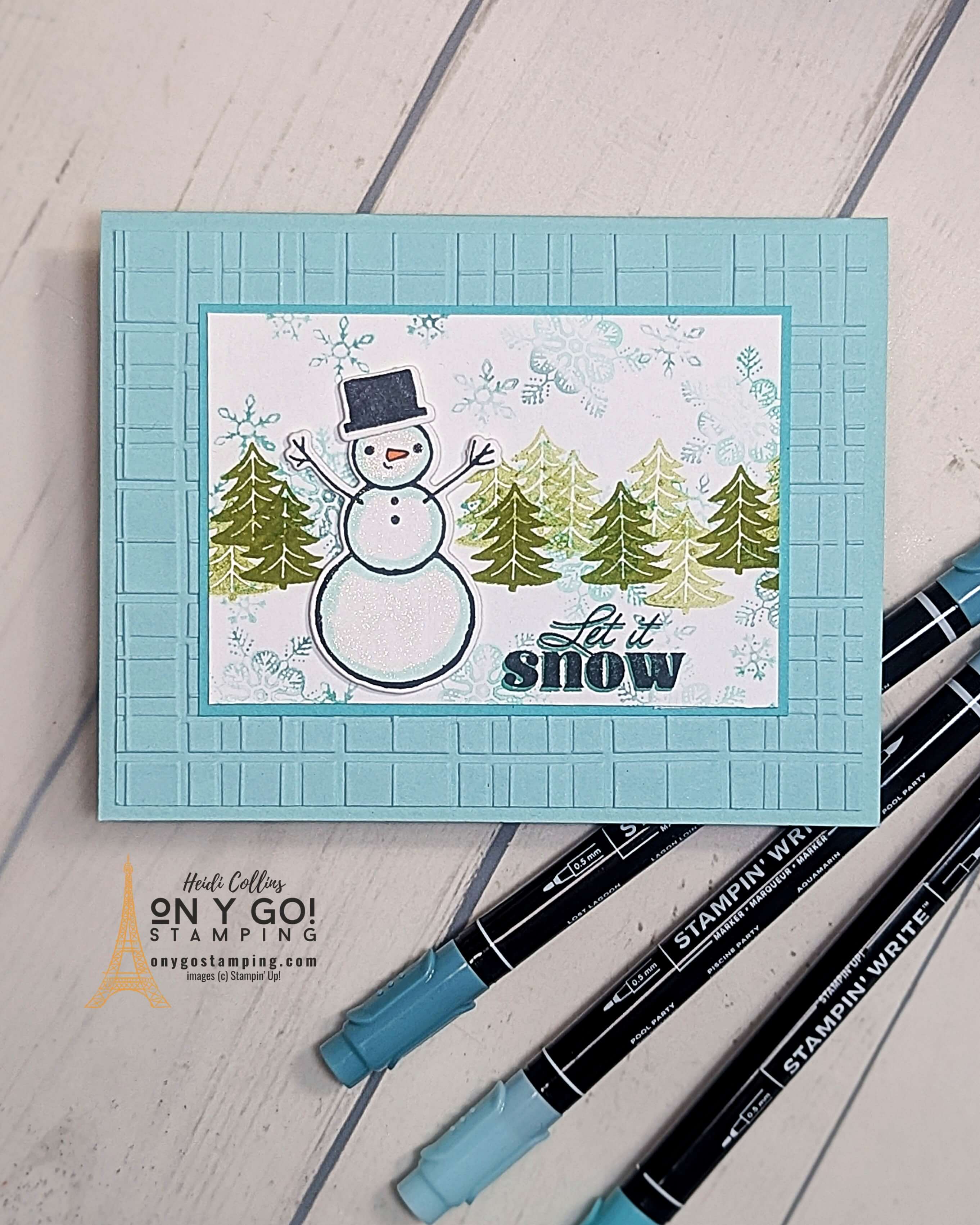 Glass mat coloring snowman