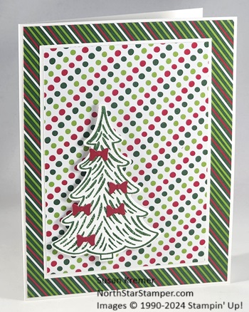 Stampin up decorative trees north star stamper  4 