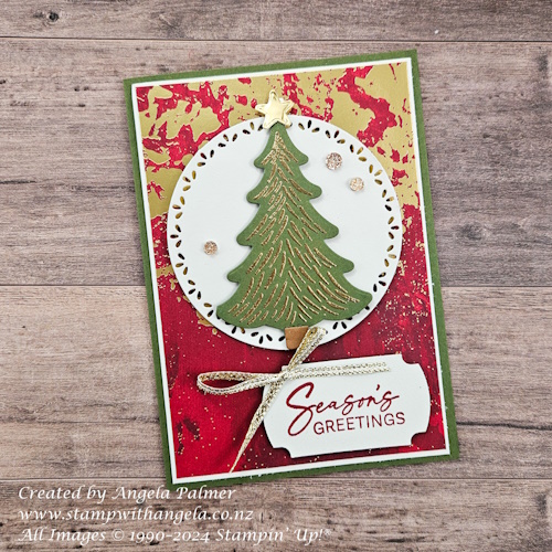 Decotatve trees bundle card with spotlight of nature dies live 20th september
