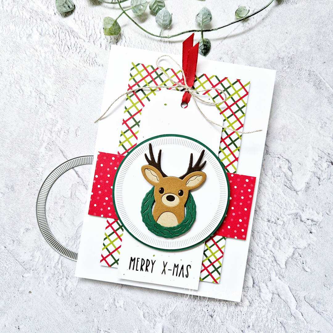 Stampin up   happy stampin   inspiratie en verkoop   reindeer fun