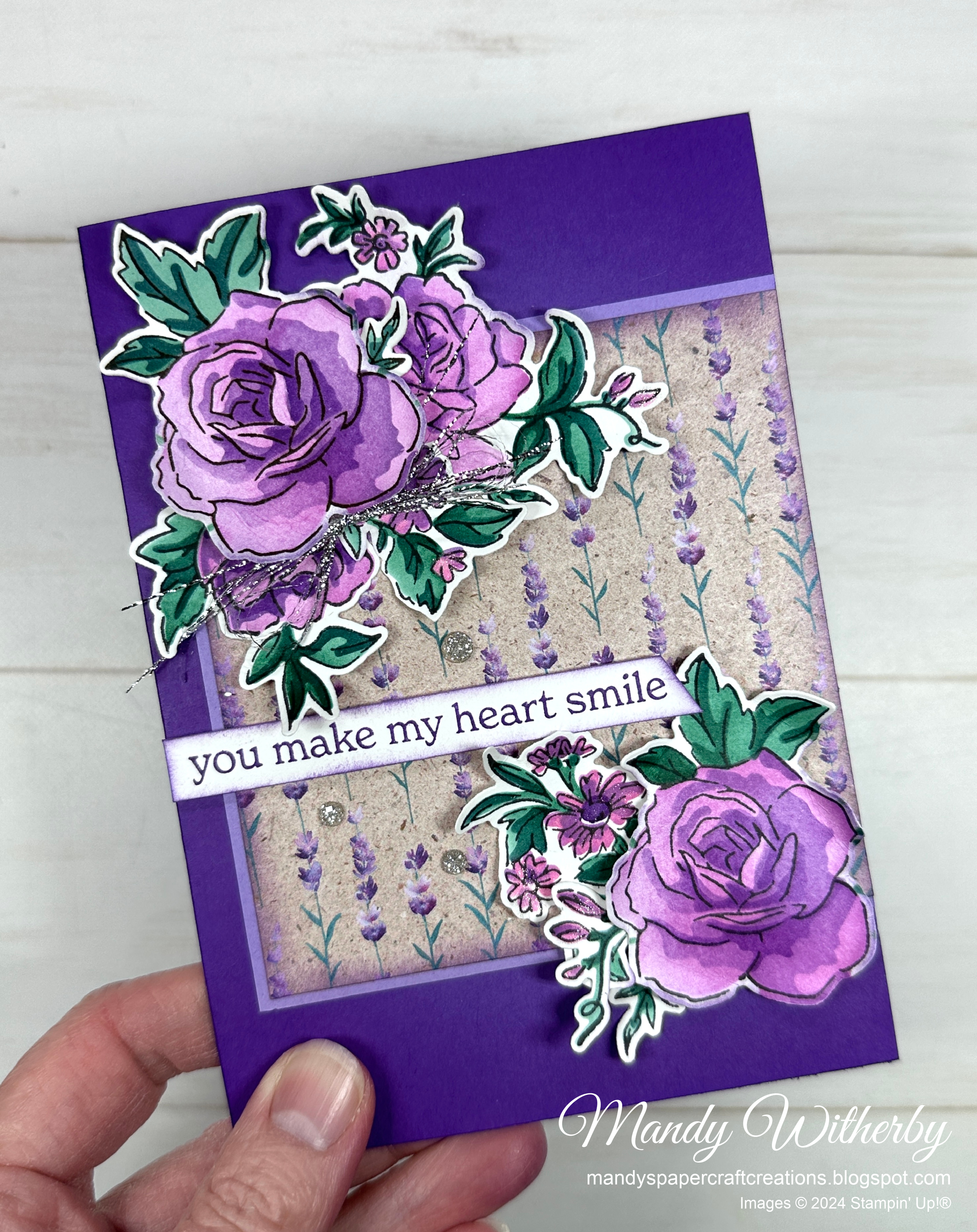 You make my heart smile card 1