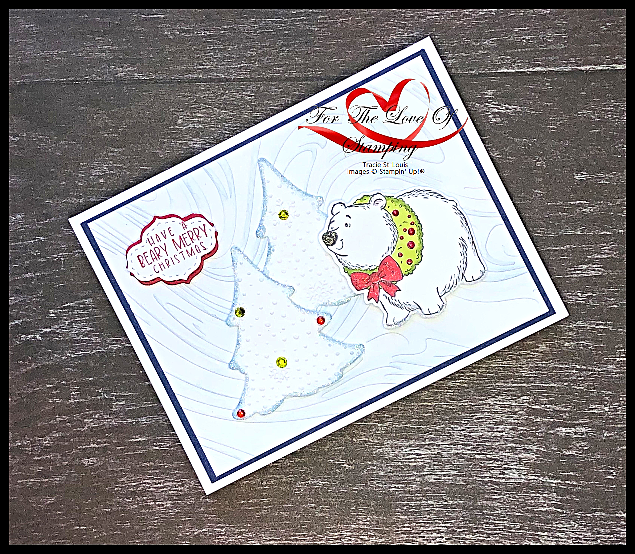 Christmas friends polar bear