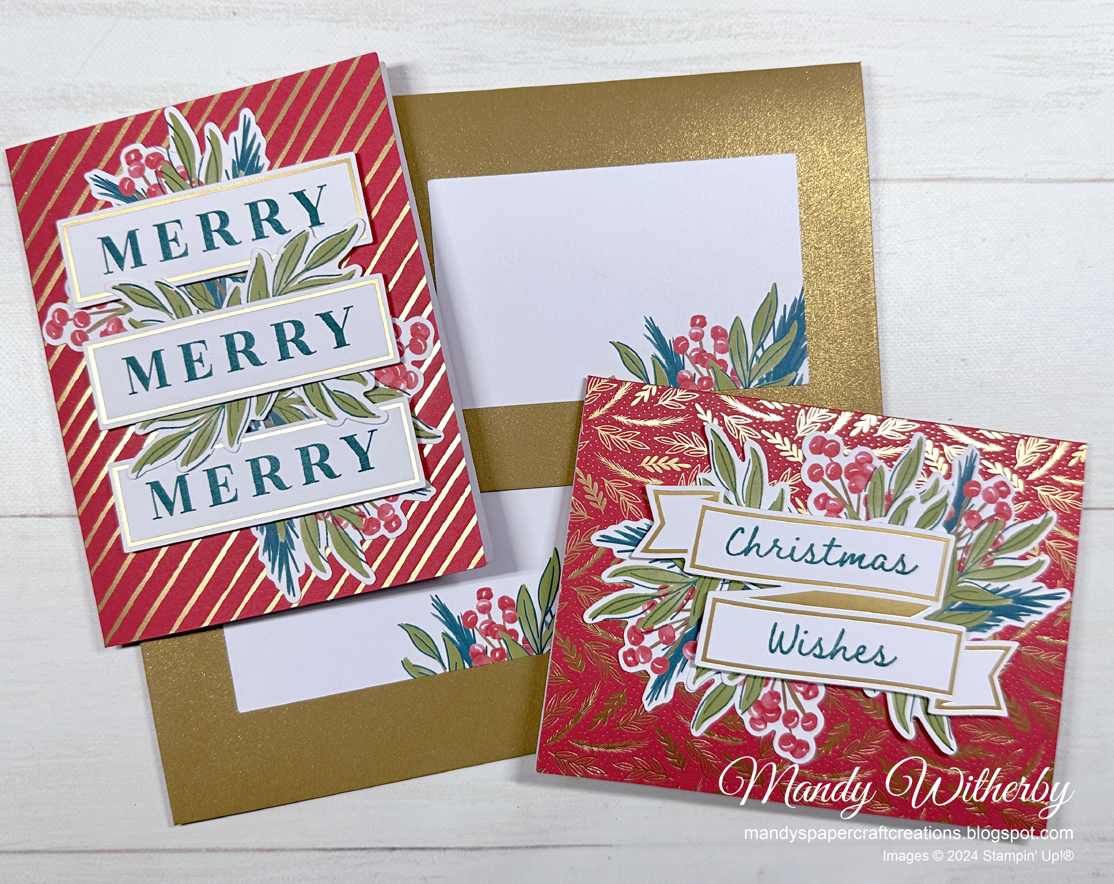 Christmas wishes kit cards