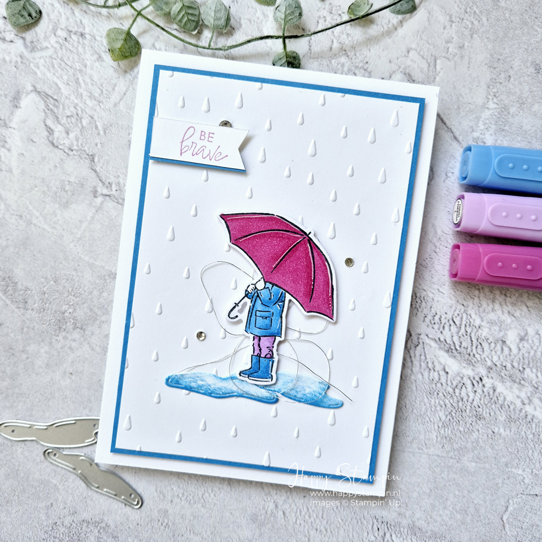 Stampin up   happy stampin   inspiratie en verkoop   umbrella days