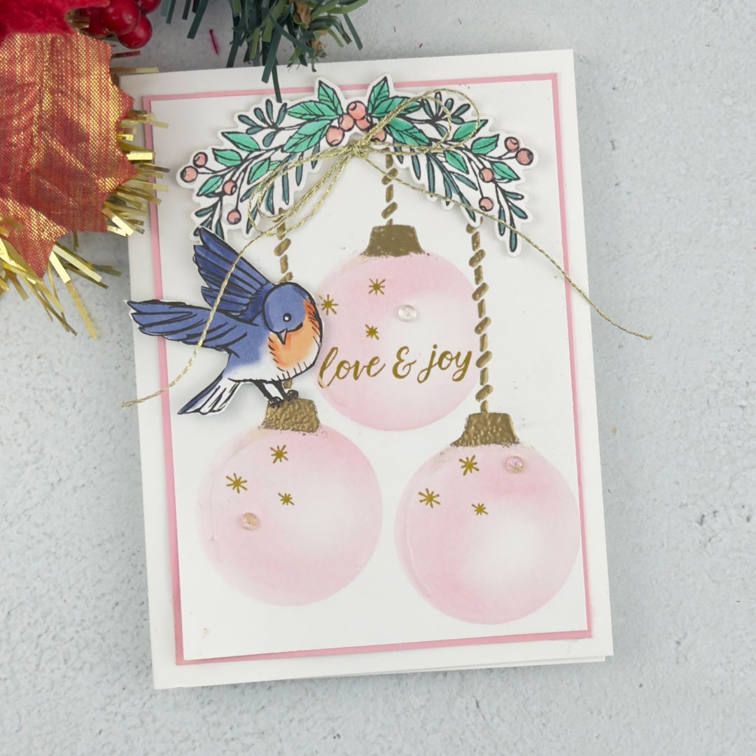 Create your own baubles with nests of winter