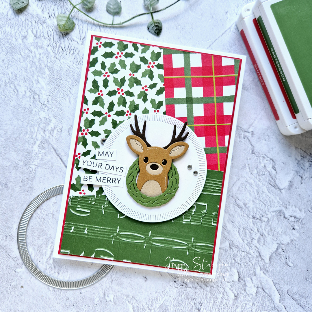 Stampin up   happy stampin   inspiratie en verkoop   reindeer fun 5