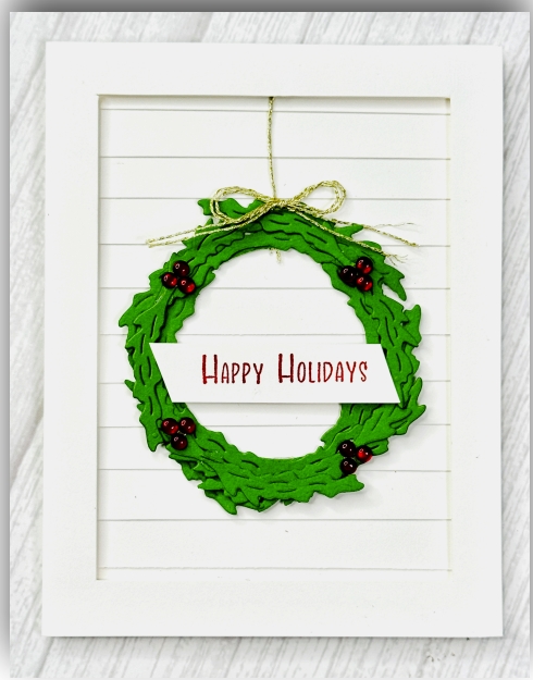 Wreath card