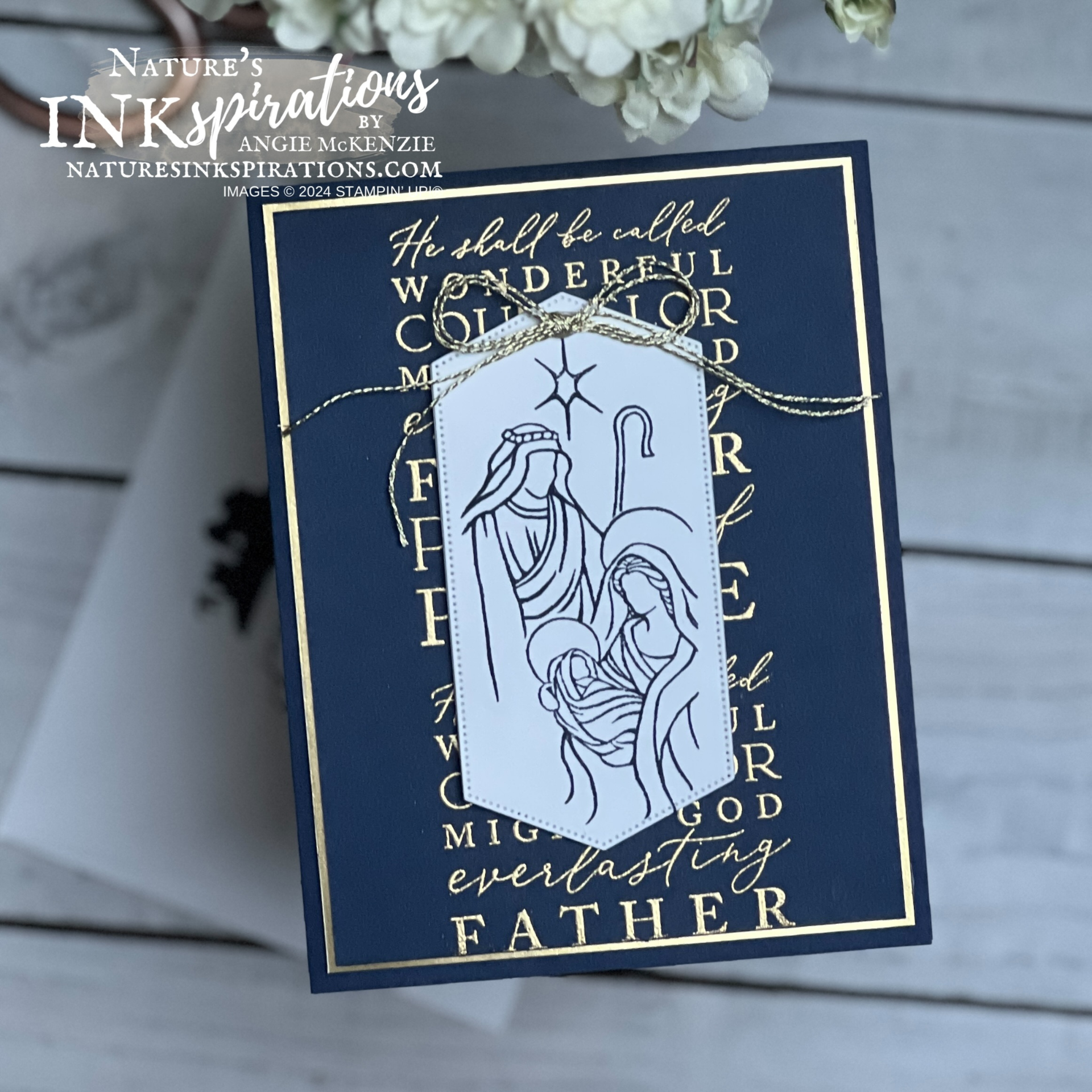 Stampin  up  holy tripych   december 2024