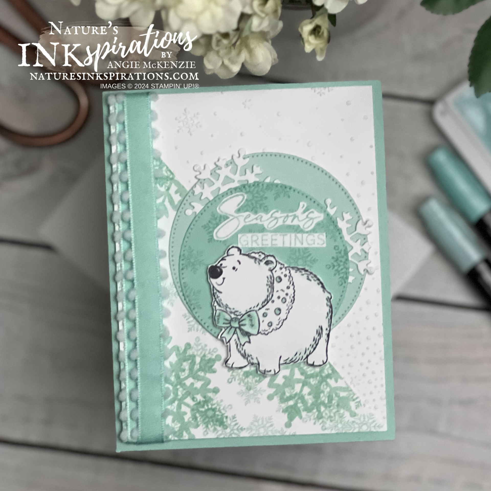 Stampin  up  christmas friends in pool party   december 2024  2 