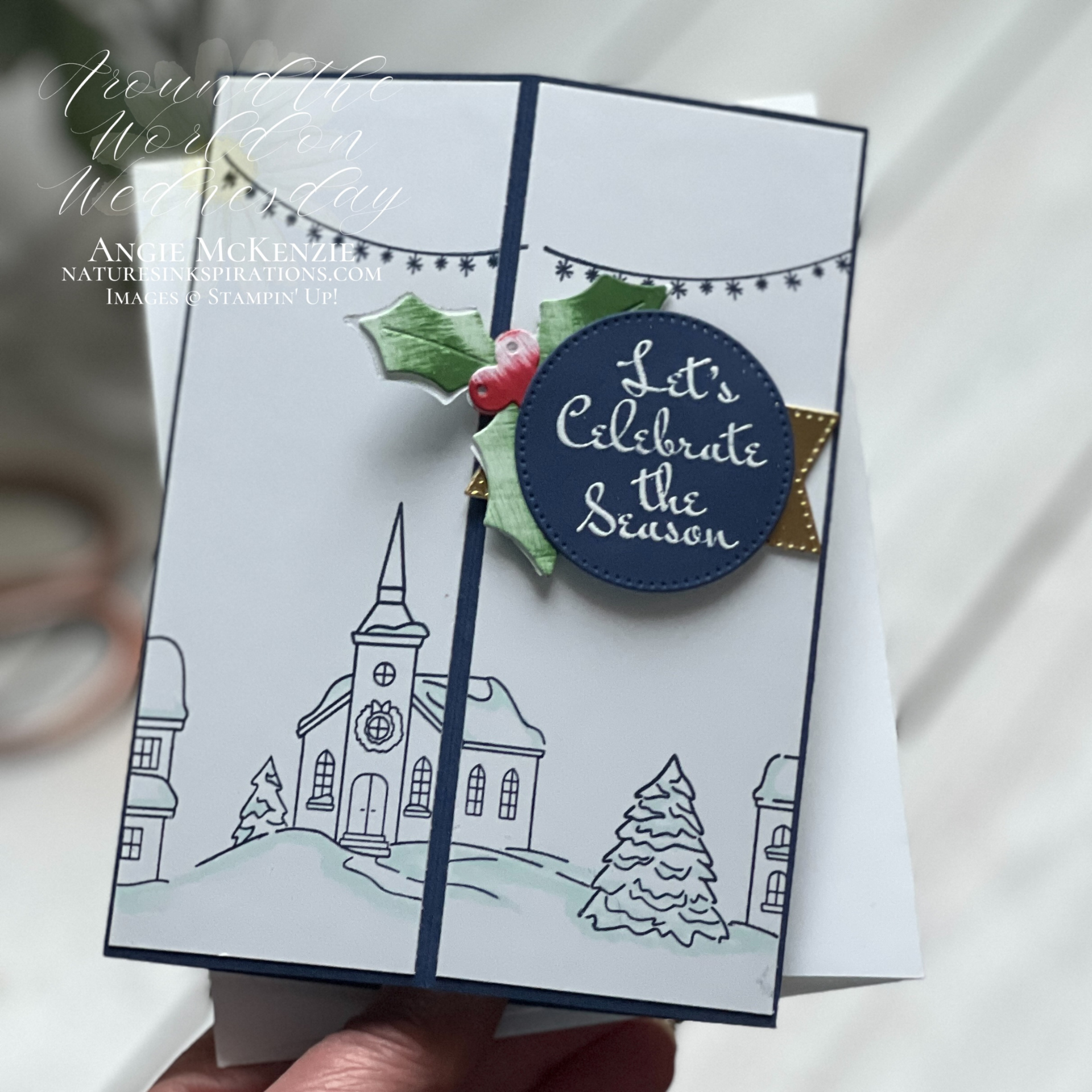 Stampin  up  yuletide village  wishes    december 2024  27 