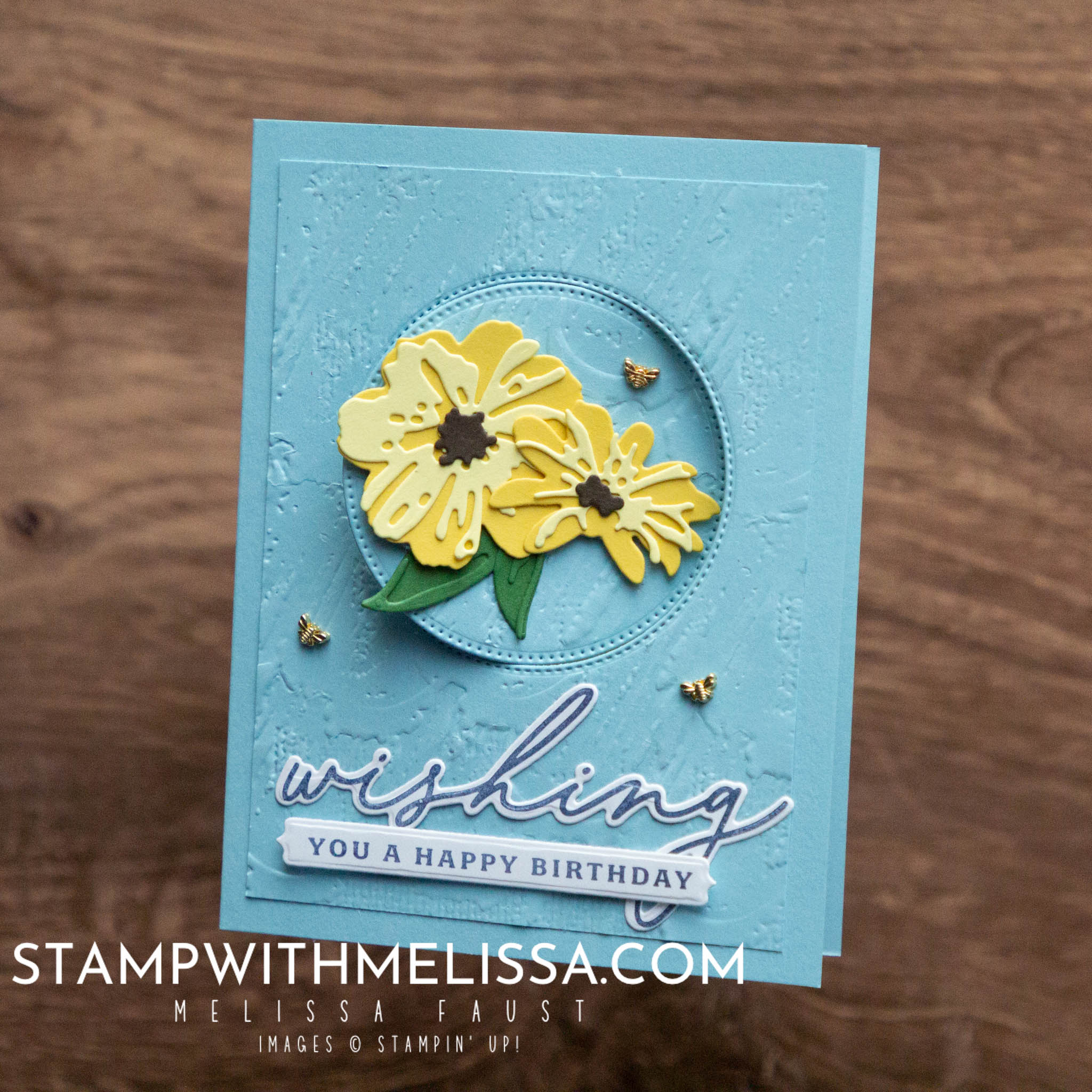 Stampin up delightful wishes stamp with melissa 2